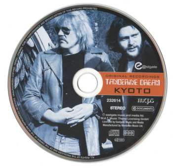 CD Tangerine Dream: Kyoto