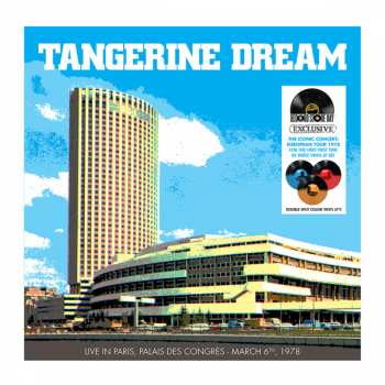 3LP Tangerine Dream: Live Au Palais Des Congres 1978 (coloured Vinyl)
