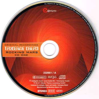 2CD Tangerine Dream: Rocking Mars DIGI