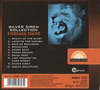 CD Tangerine Dream: Silver Siren Collection DIGI