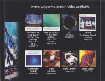 CD Tangerine Dream: Sorcerer (Music From The Original Motion Picture Soundtrack)