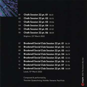 8CD/Box Set Tangerine Dream: The Sessions Box Set (United Kingdom & Ireland 2022) LTD