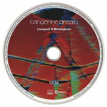 8CD/Box Set Tangerine Dream: The Sessions Box Set (United Kingdom & Ireland 2022) LTD