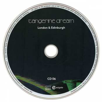 8CD/Box Set Tangerine Dream: The Sessions Box Set (United Kingdom & Ireland 2022) LTD