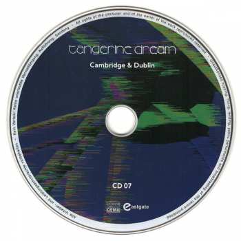 8CD/Box Set Tangerine Dream: The Sessions Box Set (United Kingdom & Ireland 2022) LTD