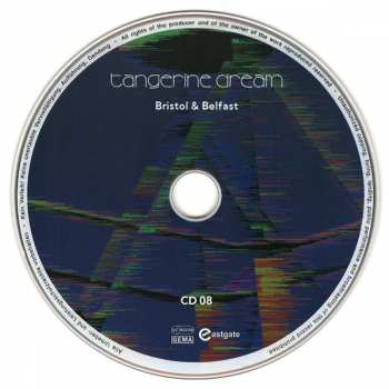 8CD/Box Set Tangerine Dream: The Sessions Box Set (United Kingdom & Ireland 2022) LTD