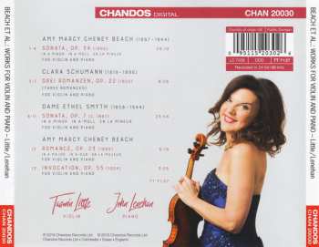 CD Clara Schumann: Tasmin Little Plays Clara Schumann, Dame Ethel Smyth, Amy Beach