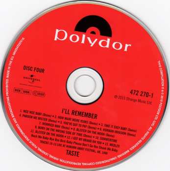 4CD Taste: I'll Remember