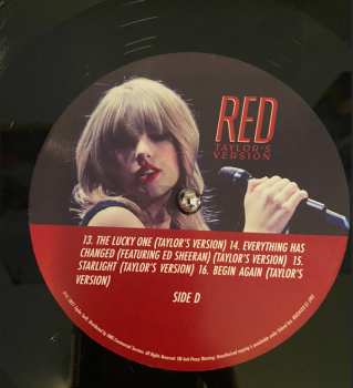 4LP Taylor Swift: Red (Taylor's Version)