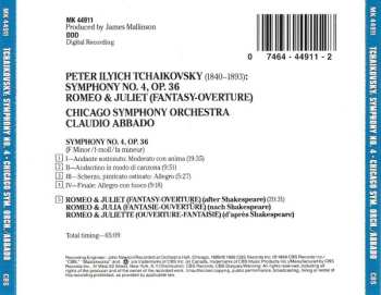 CD Pyotr Ilyich Tchaikovsky: Symphony No. 4; Romeo & Juliet (Fantasy-Overture)