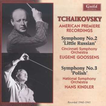 Album Tchaikovsky / Cincinnai So / Goossens,eugene: Goossens & Kindler