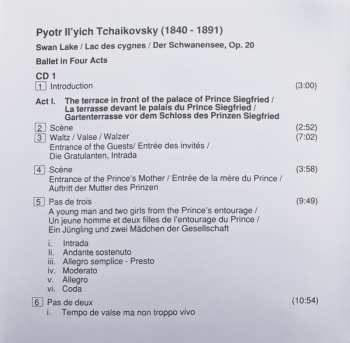 2CD Pyotr Ilyich Tchaikovsky: Swan Lake (Complete Ballet)