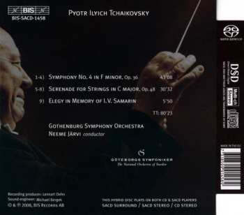 SACD Pyotr Ilyich Tchaikovsky: Symphony No. 4 · Serenade For Strings