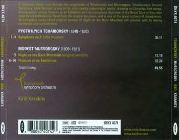 CD Pyotr Ilyich Tchaikovsky: Symphony No. 2 “Little Russian”; Pictures At An Exhibition; Night On The Bare Mountain
