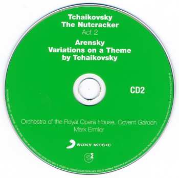 2CD Pyotr Ilyich Tchaikovsky: The Nutcracker (Complete Ballet)