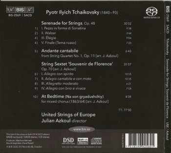 SACD Pyotr Ilyich Tchaikovsky: Serenade For Strings; Souvenir De Florence; Andante Cantabile