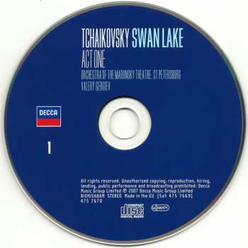 2CD Pyotr Ilyich Tchaikovsky: Swan Lake