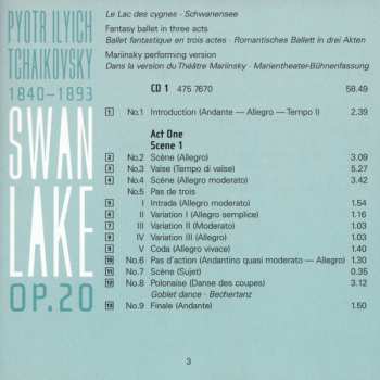 2CD Pyotr Ilyich Tchaikovsky: Swan Lake