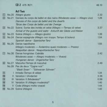 2CD Pyotr Ilyich Tchaikovsky: Swan Lake