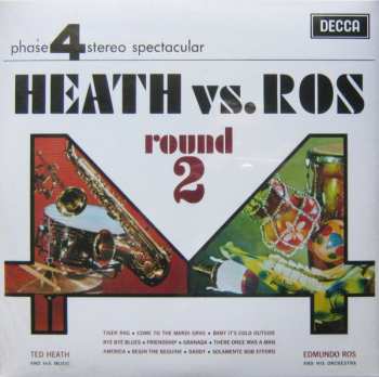 2LP Edmundo Ros & His Orchestra: Vols 1 & 2: Swing vs. Latin / Round 2