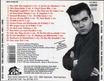 CD Ted Herold: Die Singles 1961-1962