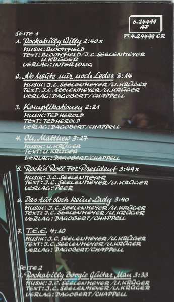 LP Ted Herold: Rock ’N’ Roll For President