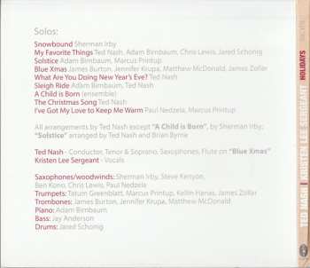 CD Ted Nash: Holidays