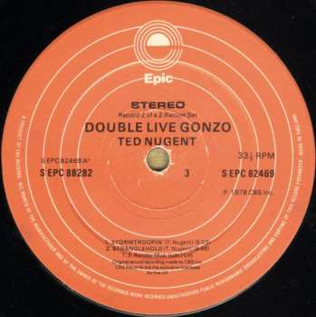 2LP Ted Nugent: Double Live Gonzo!