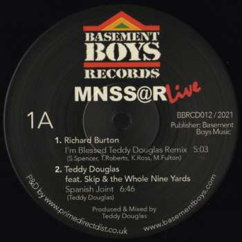 2LP Teddy Douglas: Monday Night Studio Sessions Live @ Rockwell