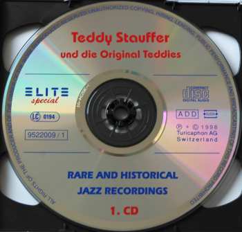 2CD Teddy Stauffer Und Seine Original Teddies: Rare And Historical Jazz Recordings