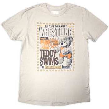 Merch Teddy Swims: Teddy Swims Unisex T-shirt: Wrestling (sand) (small) S