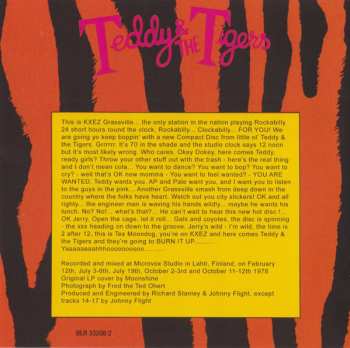 CD Teddy & The Tigers: Burn It Up