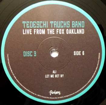 3LP Tedeschi Trucks Band: Live From The Fox Oakland
