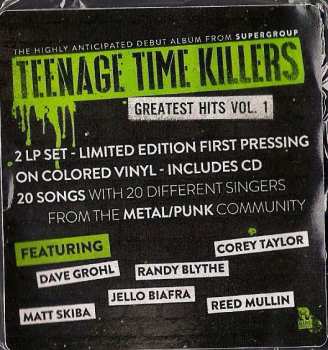 2LP/CD Teenage Time Killers: Greatest Hits Vol. 1  LTD | CLR