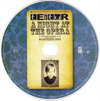 CD/DVD Teitur: A Night At The Opera