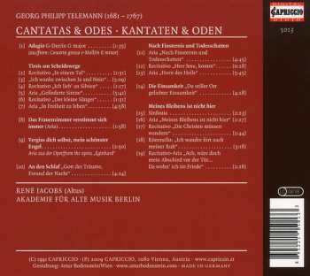 CD Georg Philipp Telemann: Cantatas & Odes = Kantaten & Oden