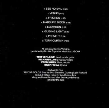 CD Television: Marquee Moon