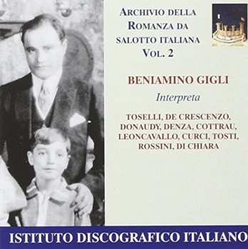 Album Teodoro / Gigli / Barbirolli: Vocal Recital