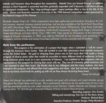 CD Teresa McCollough: New American Piano Music