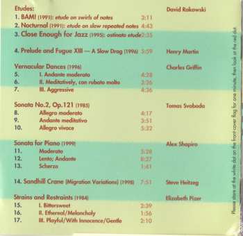 CD Teresa McCollough: New American Piano Music