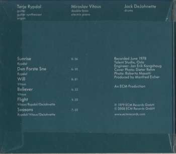CD Jack DeJohnette: Terje Rypdal / Miroslav Vitous / Jack DeJohnette