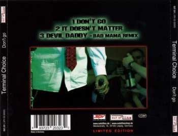 CD Terminal Choice: Don't Go LTD