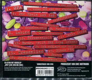 CD Terrorgruppe: Melodien Für Milliarden