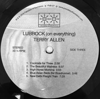 2LP Terry Allen: Lubbock (On Everything)