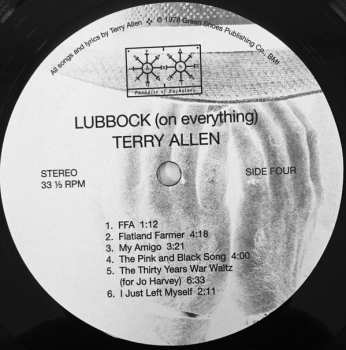 2LP Terry Allen: Lubbock (On Everything)