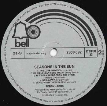 LP Terry Jacks: Seasons In The Sun