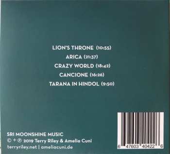 CD Terry Riley: The Lion's Throne