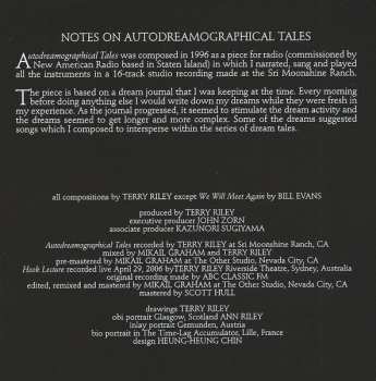 CD Terry Riley: Autodreamographical Tales