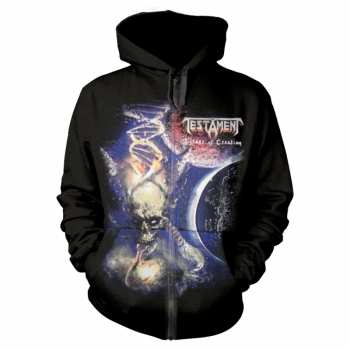 Merch Testament: Mikina so zipsom Titans Of Creation Europe 2020 Tour