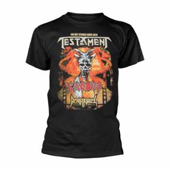Merch Testament: Tričko The Bay Strikes Back Europe 2020 Tour